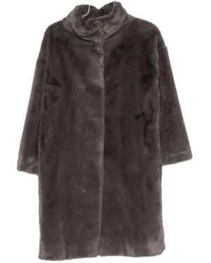 Herno Funnel-neck Coat - グレー