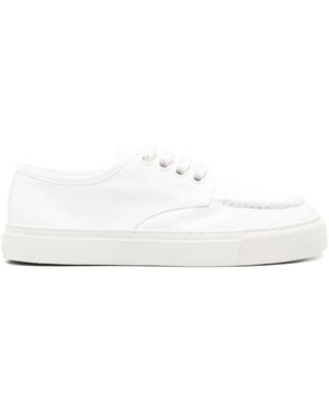 Prada Canvas Trainers - White