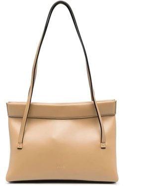 Wandler Joanna Leren Shopper - Naturel