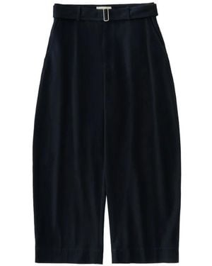 Studio Nicholson Barr Belt Trousers - Blue