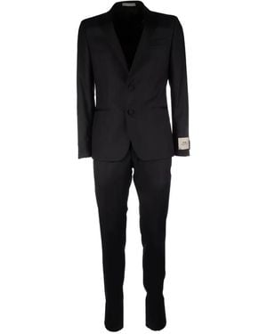 Corneliani Single-Breasted Blazer - Black