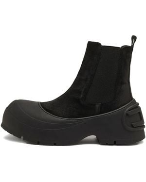 DIESEL Donald Beatle Boots - Black