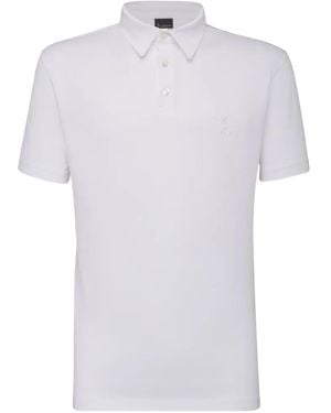 Billionaire Polo Statement Con Logo - Bianco