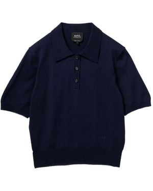 A.P.C. Ruby Polo Shirt - Blue