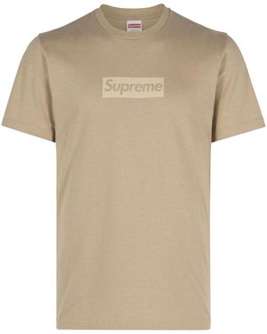 Supreme Box Logo T-Shirt - Natural