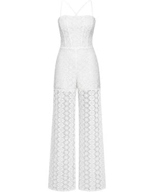 Guess Tuta Intera Elle - Bianco