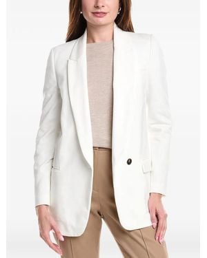 Brunello Cucinelli Tailored Single-Breasted Blazer - White