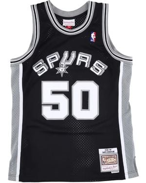Mitchell & Ness "Nba Spurs 98-99 David Robinson" Swingman Trikot - Schwarz