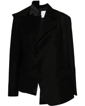 Sacai Blazer Asimmetrico - Nero