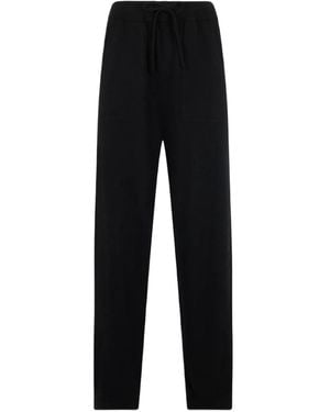 MC2 Saint Barth Pocket-Detail Drawstring Trousers - Black