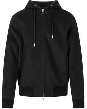 Montecore Hooded Zip-Up Jacket - Black