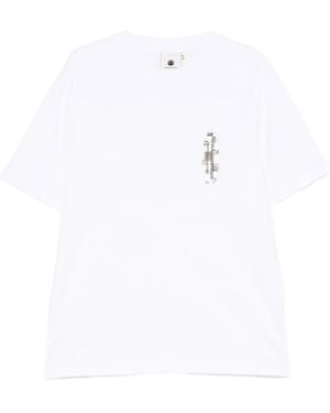 New Amsterdam Logo-Print T-Shirt - White