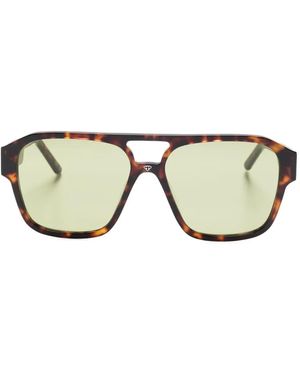 FACE HIDE Gafas De Sol Con Motivo De Carey - Neutro