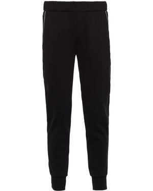 Prada Joggers With Re-Nylon Details - Black