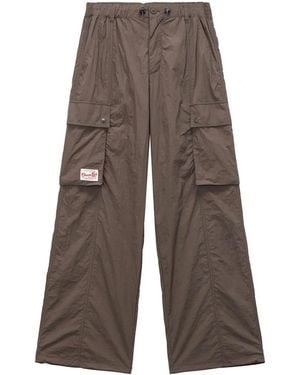 Chocoolate Elasticated Cargo Trousers - Grey
