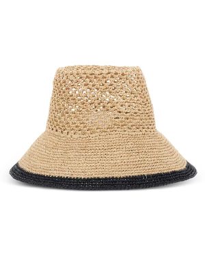 Semicouture Woven Bucket Hat - Natural