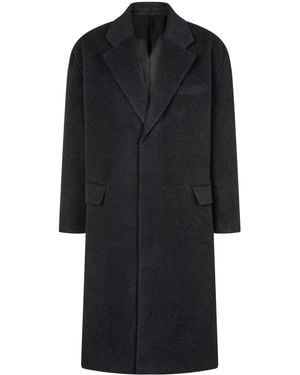 Studio Tomboy X Wool Car Coat - Black