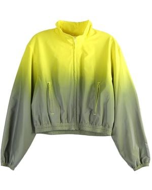 Alexander Wang Reflecterend Gekrompen Trainingsjack - Geel