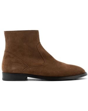 Buttero Zip Boots - Brown
