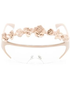YVMIN Lunettes De Soleil À Fleurs - Natural