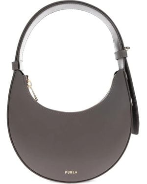 Furla Crescent Top-Handle Bag - Grey