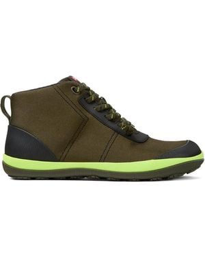 Camper Peu Pista Lace-Up Hiking Boots - Green