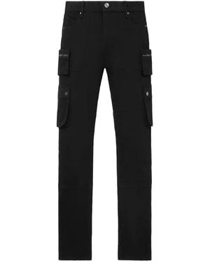 RTA Cargo-pocket jeans - Negro