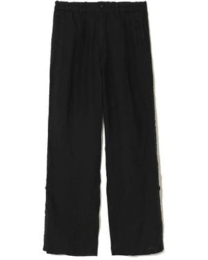 Undercover Pantalones rectos con pinzas - Negro