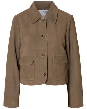 SELECTED Giacca - Marrone