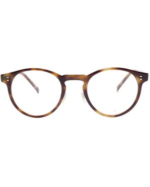 dunhill Gafas Con Montura Redonda - Marrón