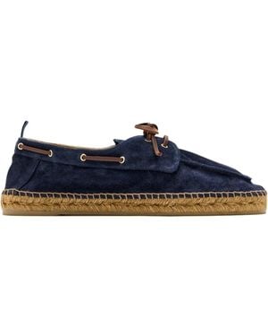 Castañer Espadrilles mit Schnürung - Blau