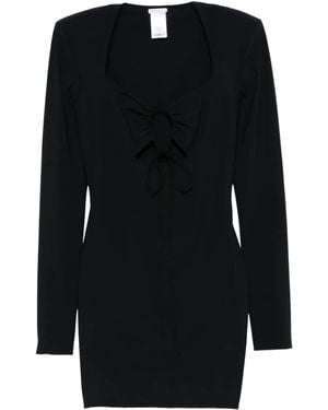 Amazuìn Long Sleeve Dress - Black