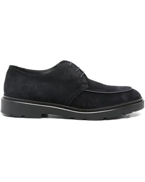 Fratelli Rossetti Tonal-Stitch Derby Shoes - Black