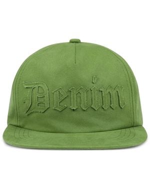 DENIM TEARS Denim Cutout Adjustable Cap - Grün
