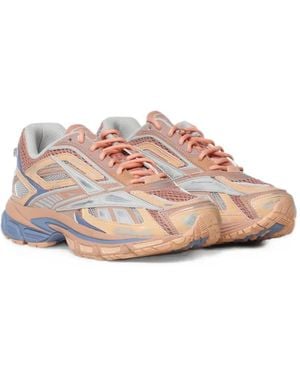 Reebok Premier Road Ultra Paneled Mesh-Detail Sneakers - Pink