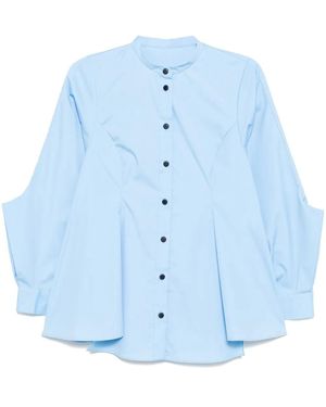 Enfold Hemd Mit Abgerundetem Kragen - Blau