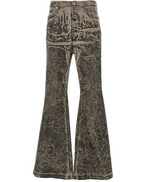 Rick Owens Jeans Svasati - Grigio