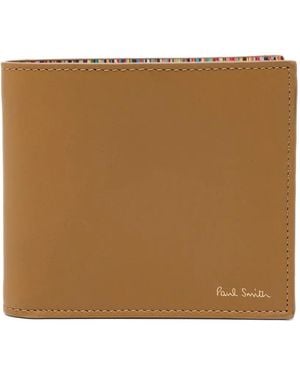 Paul Smith Portefeuille En Cuir - Marron