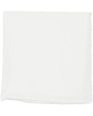 Destin Nikika Quadra Frayed Scarf - White