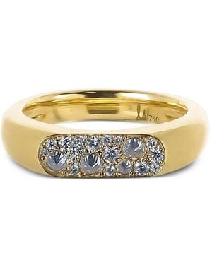 LEIGH MAXWELL Ring Mit Diamanten - Mettallic