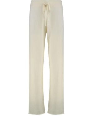SABLYN Pantalon En Cachemire À Lien De Resserrage - Neutre