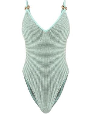 Bondeye Ring Strap Swimsuit - Blue