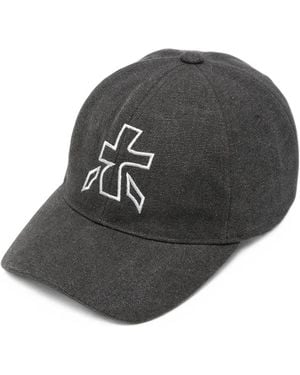 Premiata Ball Baseballkappe Mit Logo - Schwarz