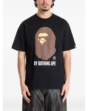 A Bathing Ape By Bathing Ape Tee T-Shirt - Black