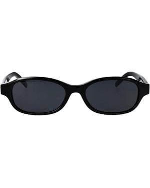 Givenchy City Oval-Frame Sunglasses - Schwarz