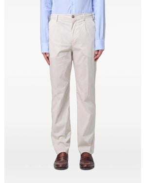 Brooksfield Straight-Leg Pants - White