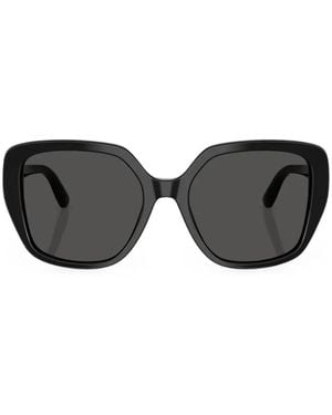 Dolce & Gabbana Butterfly-Frame Sunglasses - Black