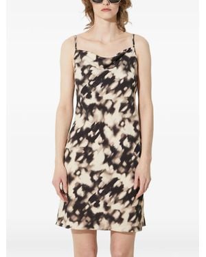Samsøe & Samsøe Cowl-Neck Mini Dress - White