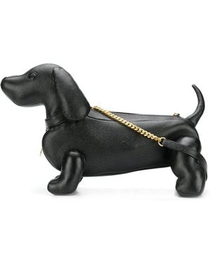 Thom Browne Hector Mini Shoulder Bag - Black