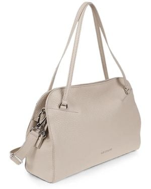 Orciani Midi Lido Shoulder Bag - Natural